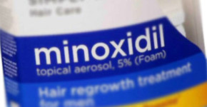 Embalagem de tônico de Minoxidil em aerosol