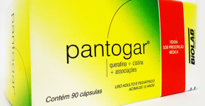 Caixa do remédio Pantogar
