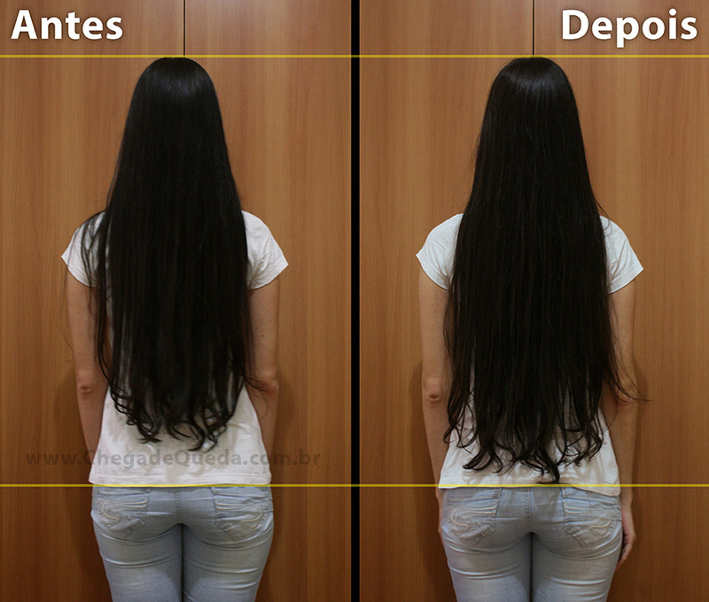 Comparativo falso crescimento cabelo, ilustrando post sobre shampoo bomba e monovin a