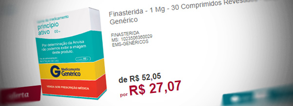 Preço finasterida 1mg 30 comprimidos