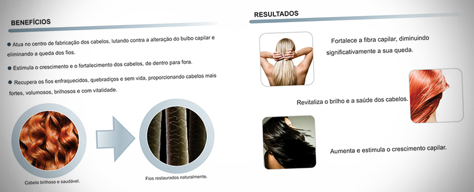 Livreto (bula) do Imecap Hair