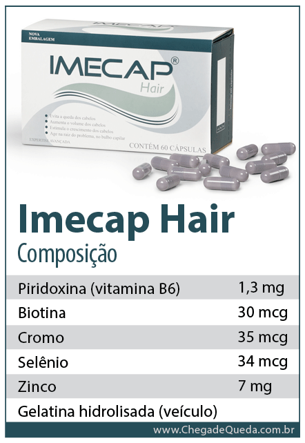 Quanto tempo o imecap hair demora para fazer efeito Imecap Hair Verdades E Mitos Chega De Queda